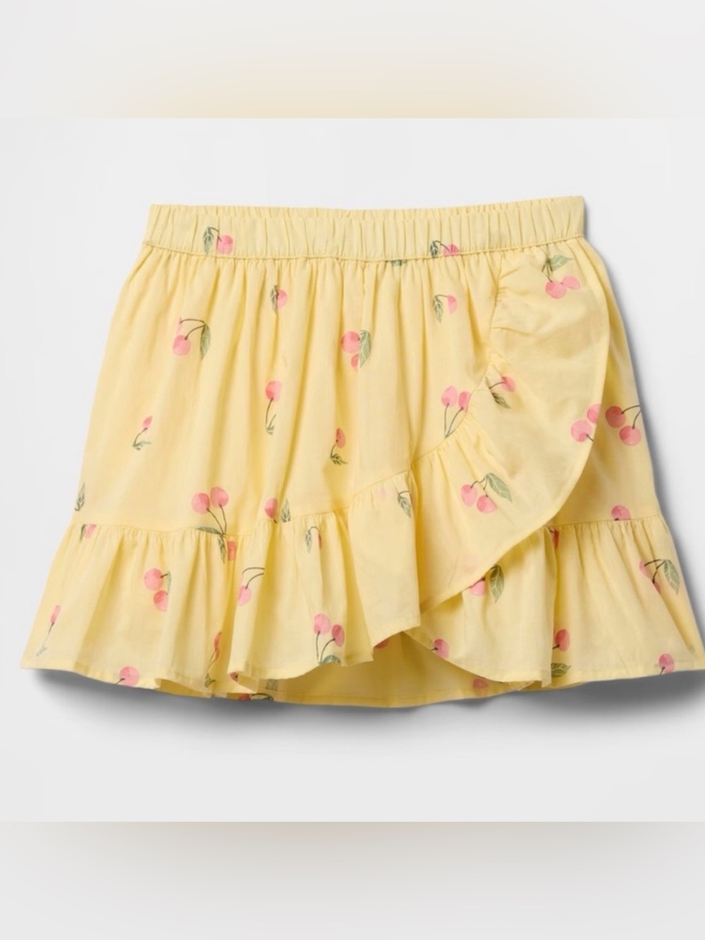GAP Kids Pull On Skort Cherries NWT Size 10 Large